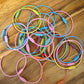 Cup charm wires (wholesale) RANDOM MIX pack of 10