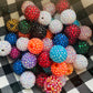 20mm rhinestone beads (wholesale) PACK OF 10