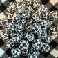 20mm Cowprint rhinestone (wholesale) pack of 10