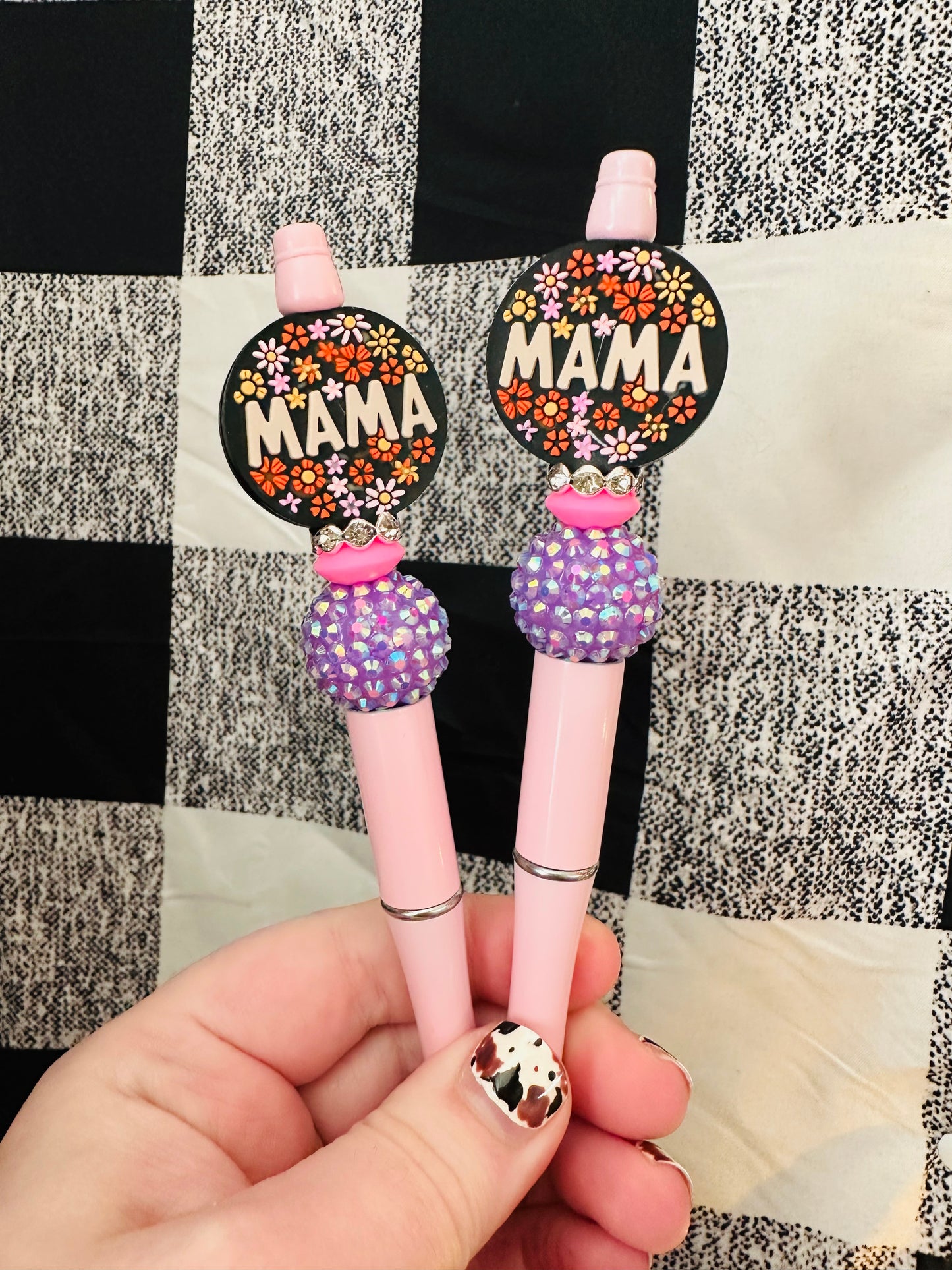 Floral mama pen