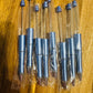 Pearl Blue plastic pens (wholesale)