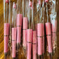 Light pink plastic pens (wholesale)