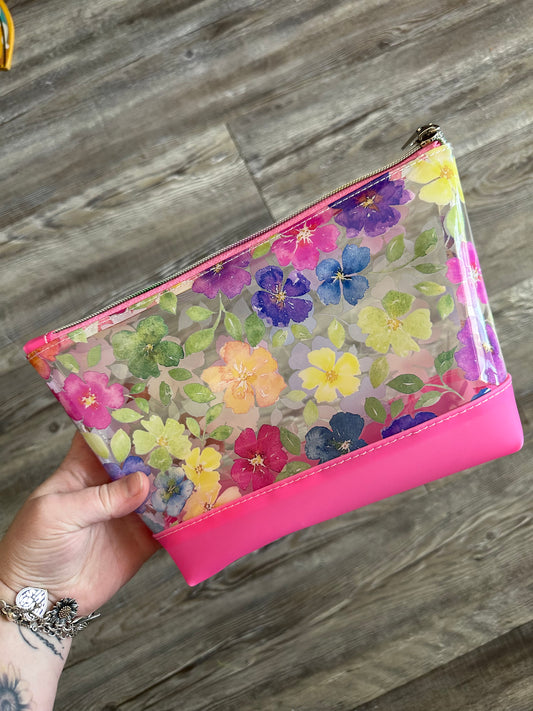 Colorful floral big bag