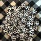 15mm cow print silicone beads (wholesale) pack of 10